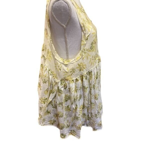 Free People Women’s Madison Tank Size Small Floral Print flowy oversized boho - Picture 6 of 15